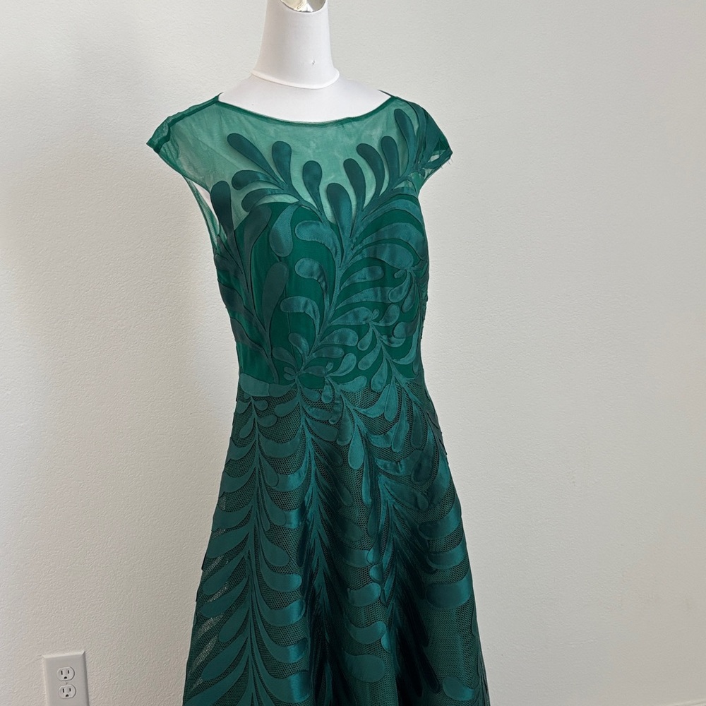 PARK 108 M343 Green Maxi DRESS - Picture 4 of 10